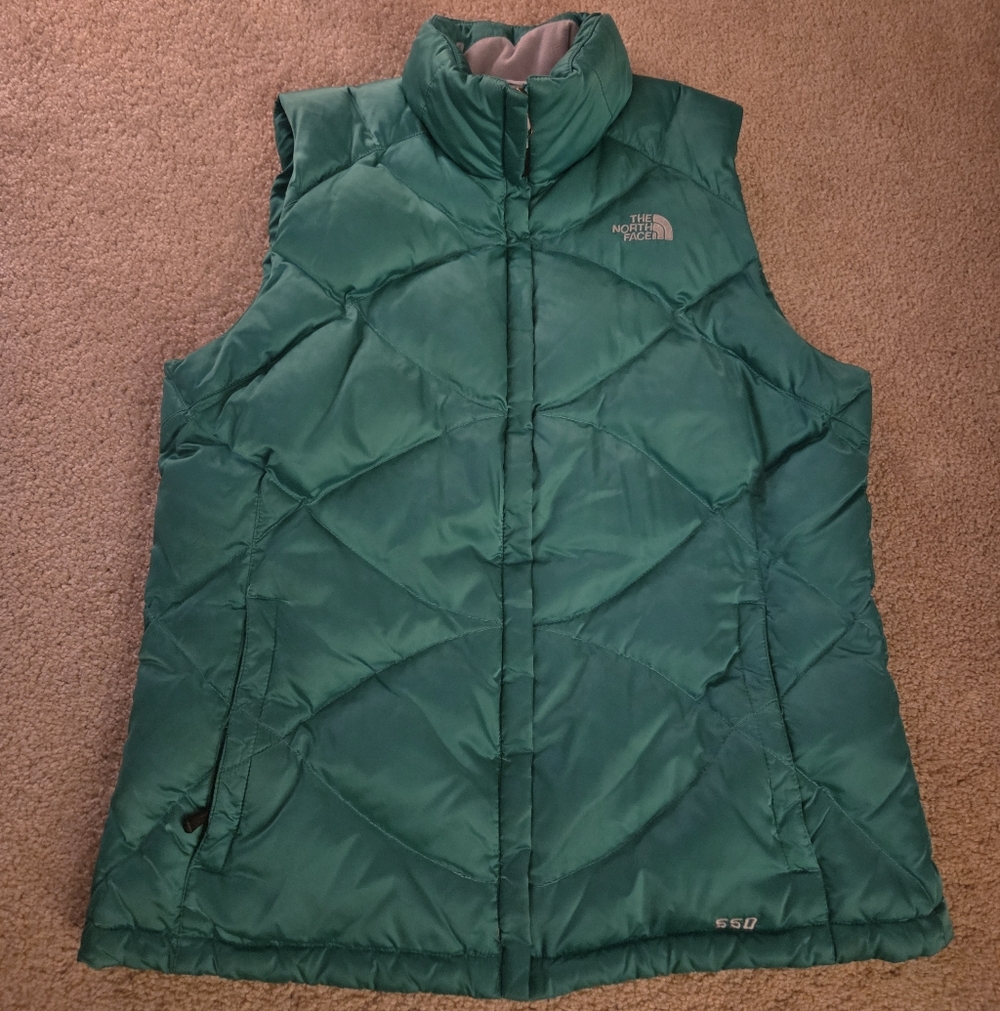 The North Face Women's Green Quilted Vest